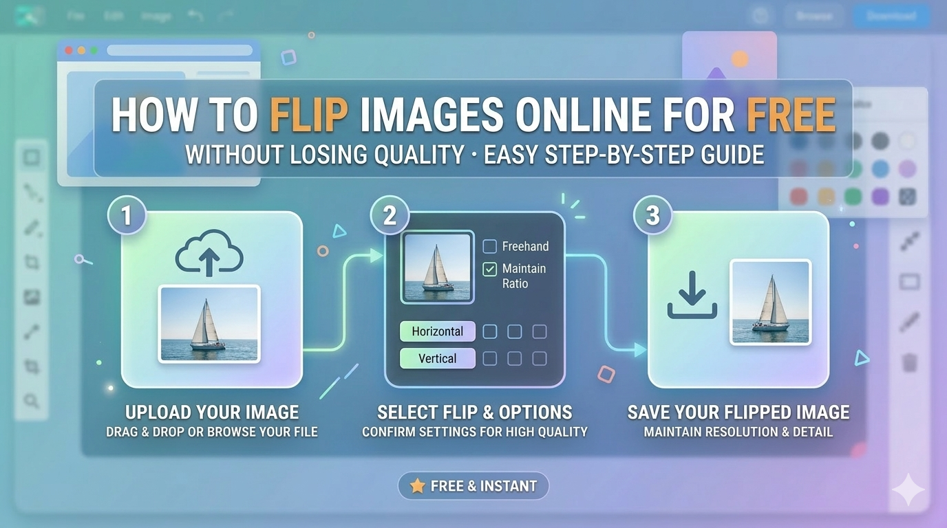 How to Flip Images Online for Free Without Losing Quality